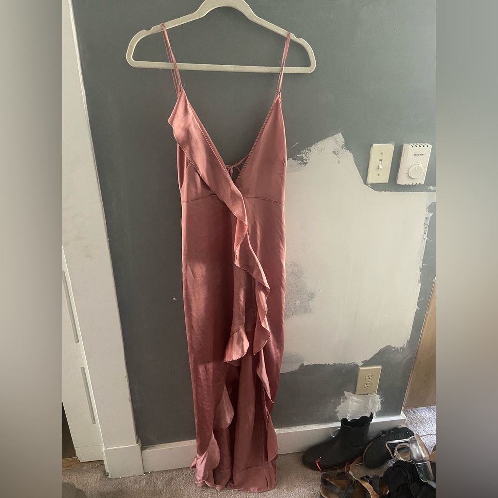Gently Used Women’s Vici Maxi Dress Pink/Rose Sz Medium